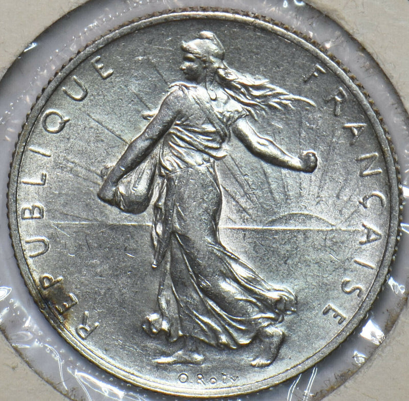 France 1916 2 Francs UNC 296473 combine shipping