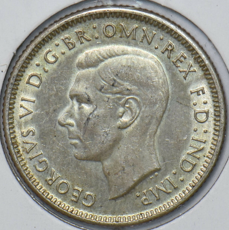 Australia 1944 S Shilling Merino animal 195116 combine shipping