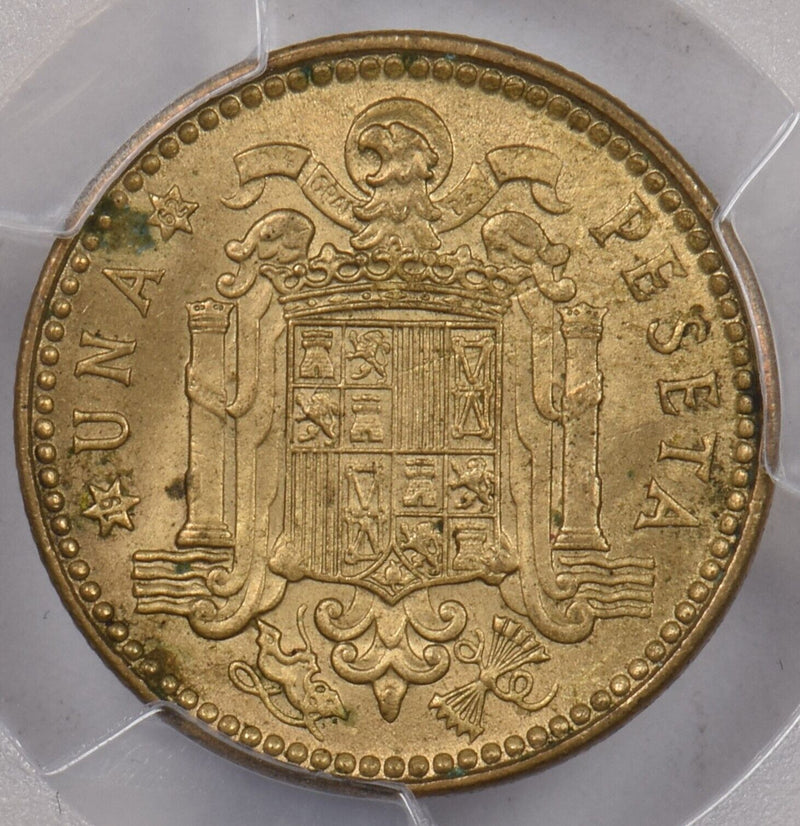 Spain 1953 Peseta PCGS MS 64 1962 PI0221 combine shipping