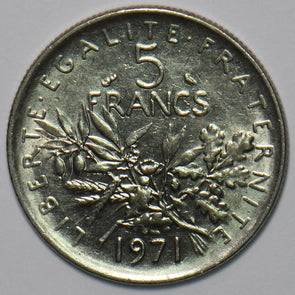 France 1971 5 Francs 151854 combine shipping