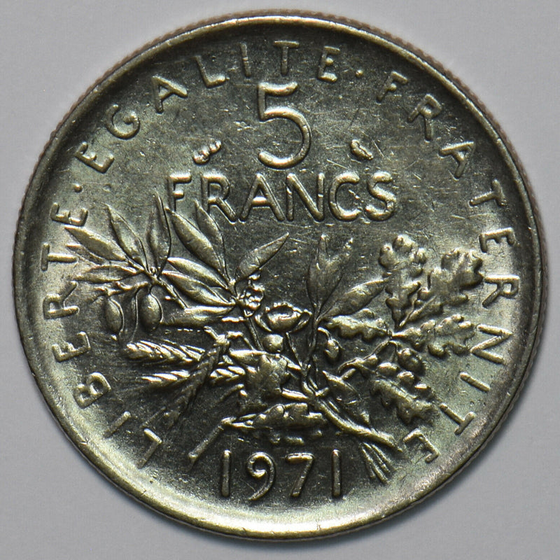 France 1971 5 Francs 151854 combine shipping