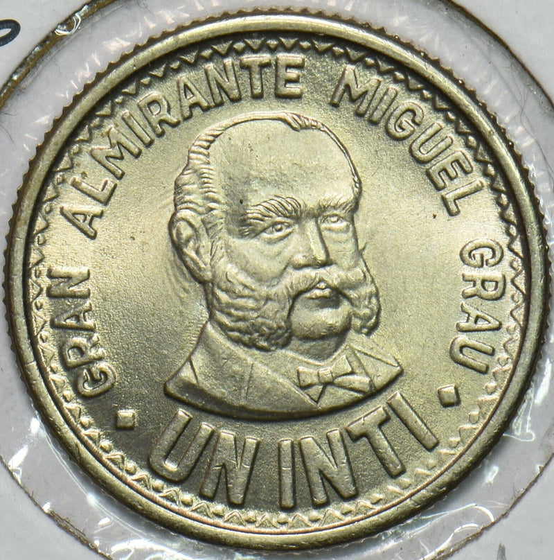 Peru 1986 Inti BU 196620 combine shipping