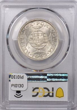 Macau 1952 5 Patacs PCGS MS 64 PI0130 combine shipping