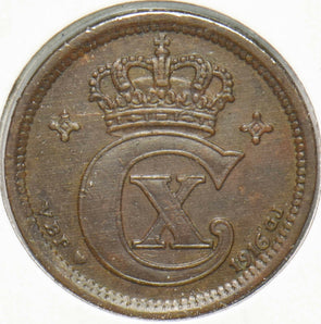 Denmark 1916 2 Ore 293218 combine shipping