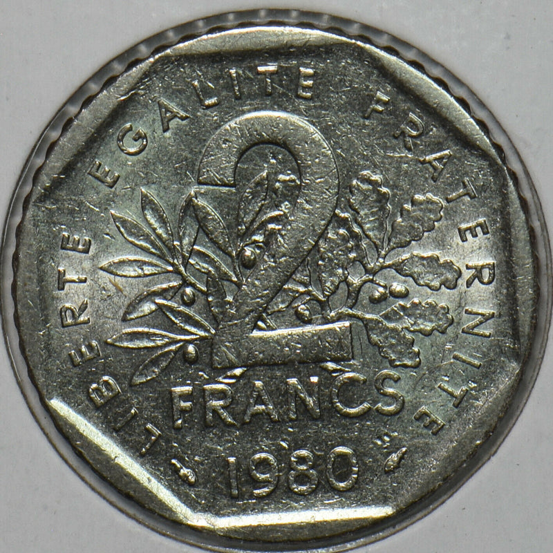 France 1980 2 Francs 151756 combine shipping