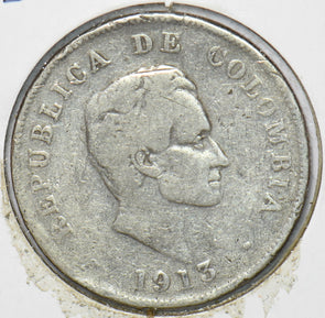 Colombia 1913 50 centavos 293652 combine shipping