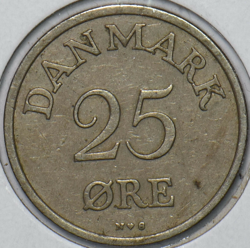 Denmark 1950 25 Ore 151498 combine shipping