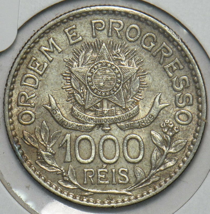 Brazil 1913 1000 Reis 296836 combine shipping