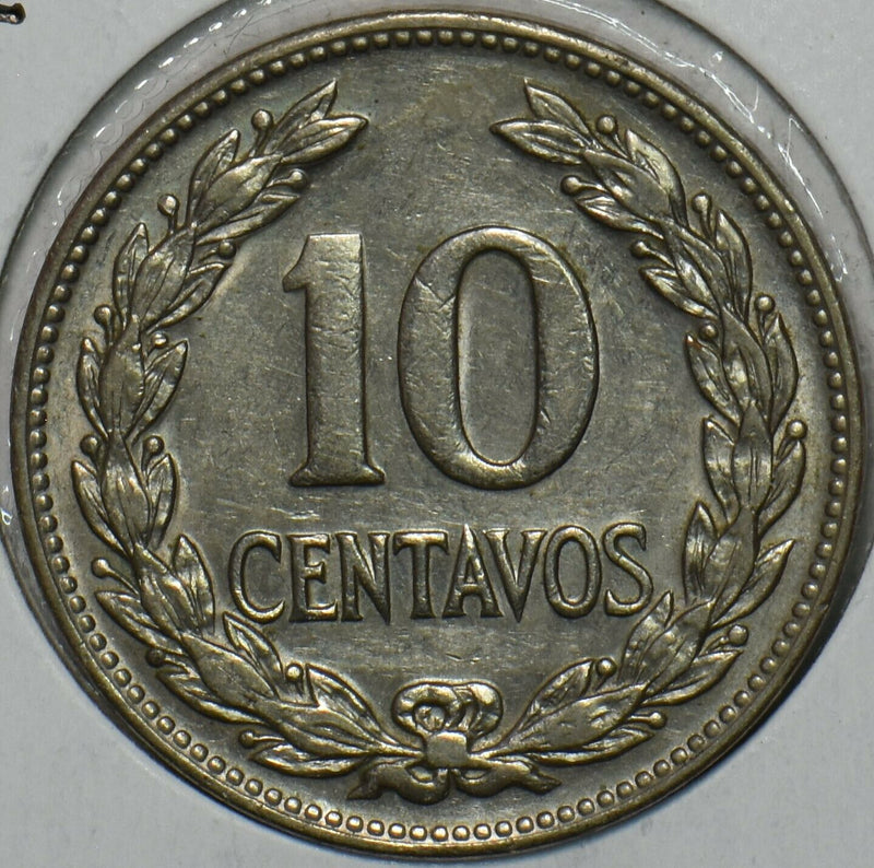El Salvador 1972 10 Centavos 152065 combine shipping