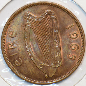 Ireland 1965 Penny Hen with Chicks animal 151541 combine shipping