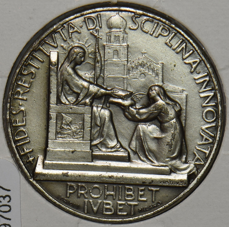Vatican 1945 Medal Pius XI-Paul VI (from 1922 to 1978) Pius XII 1939/1958 1945 Y