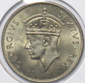 East Africa 1952 Shilling Lion animal 293968 combine shipping