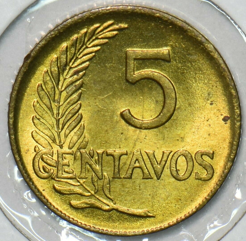 Peru 1960 5 Centavos 196585 combine shipping