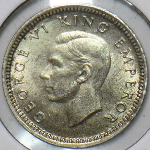 New Zealand 1943 3 Pence 195130 combine shipping