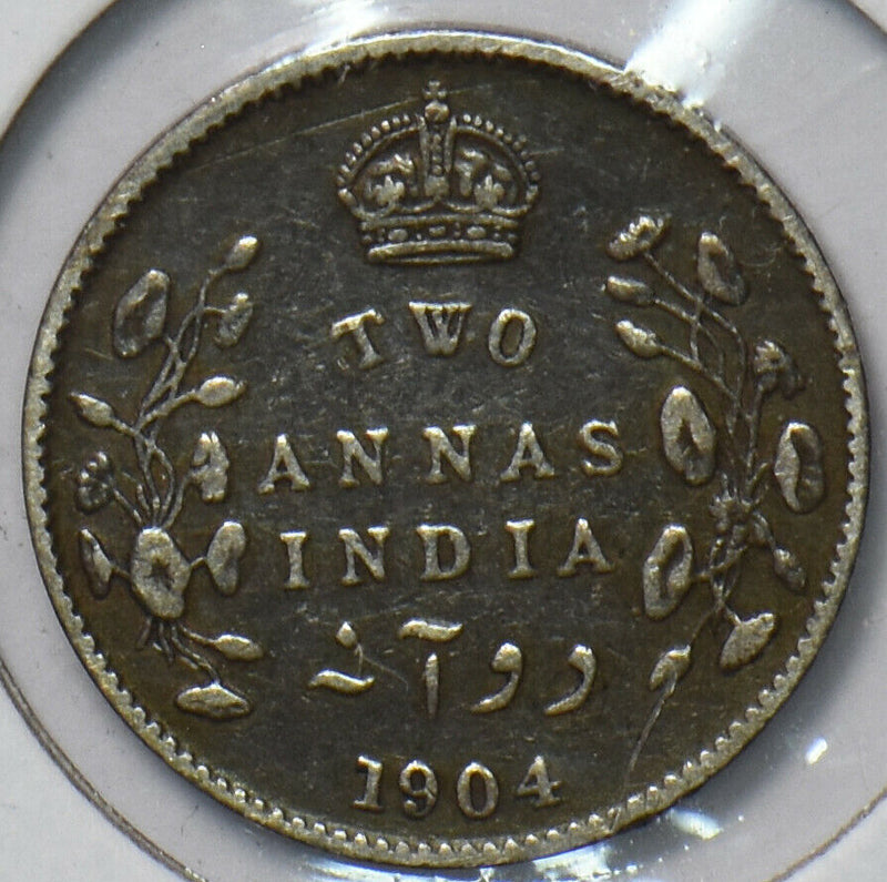 British India 1904 2 Annas 294034 combine shipping