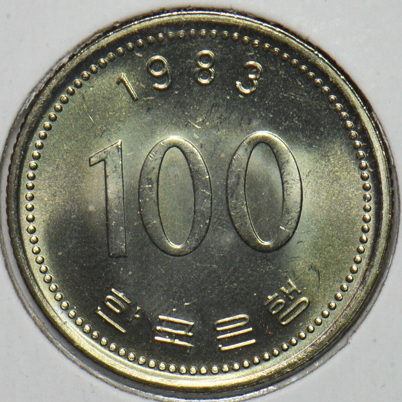 South Korea 1983 100 Won 151721 combine shipping