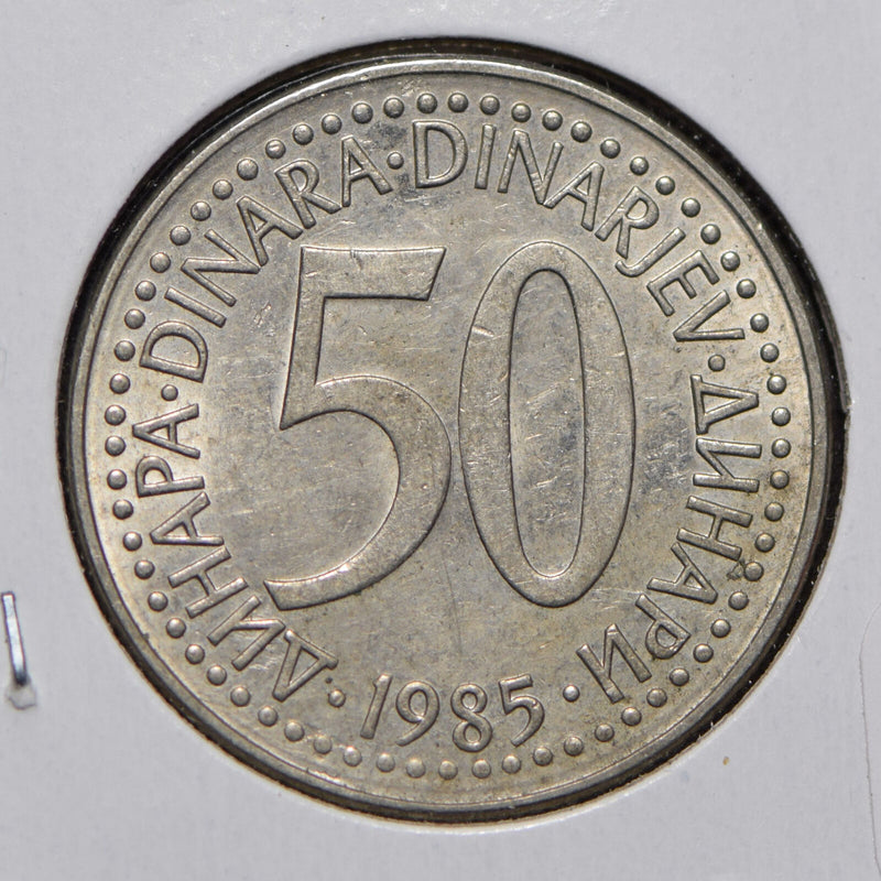 Yugoslavia 1985 50 Dinara  901036 combine shipping