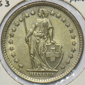 Switzerland 1963 2 Francs 195201 combine shipping
