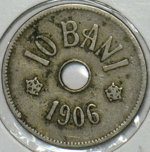 Romania 1906 10 Bani 152035 combine shipping