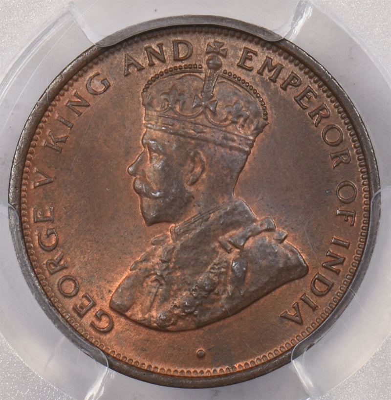 Ceylon 1926 Cent PCGS MS 64 BROWN PI0227 combine shipping