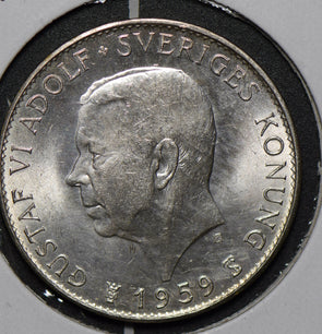 Sweden 1959 5 Krone  290652 combine shipping