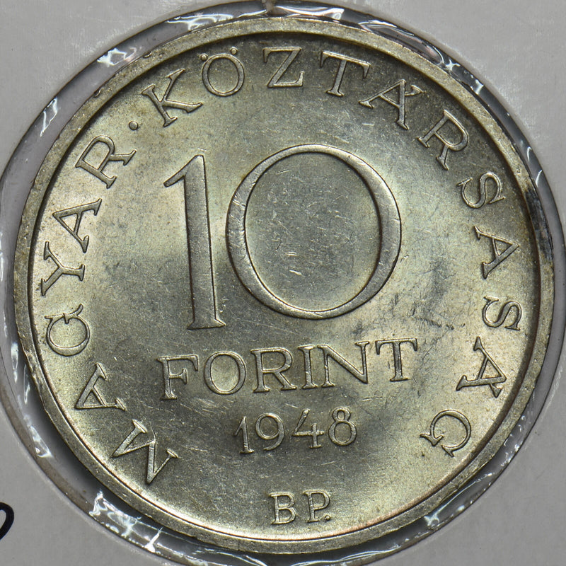 Hungary 1948 ~49 10 Forint 297023 combine shipping