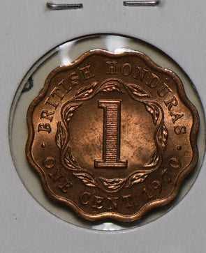 British Honduras 1970 1 Cent  290661 combine shipping