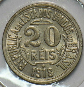 Brazil 1918 20 Reis 296849 combine shipping