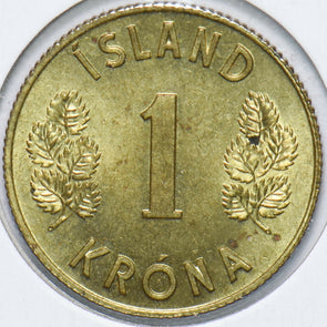 Iceland 1962 Krona Dragon animal Bull 192360 combine shipping
