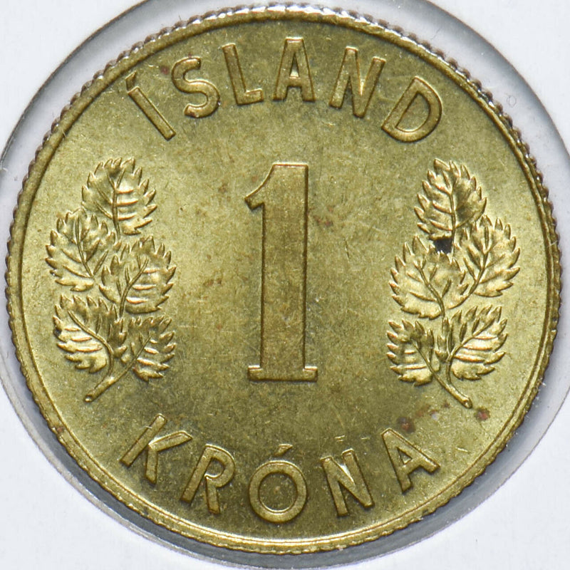 Iceland 1962 Krona Dragon animal Bull 192360 combine shipping