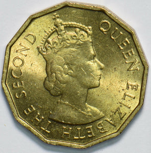Seychelles 1953 10 Cents Queen Elizabeth II 293354 combine shipping