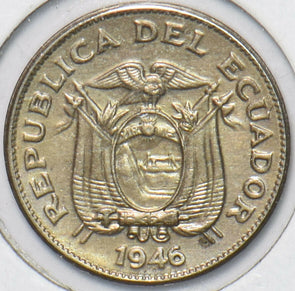 Ecuador 1946 5 Centavos 195197 combine shipping
