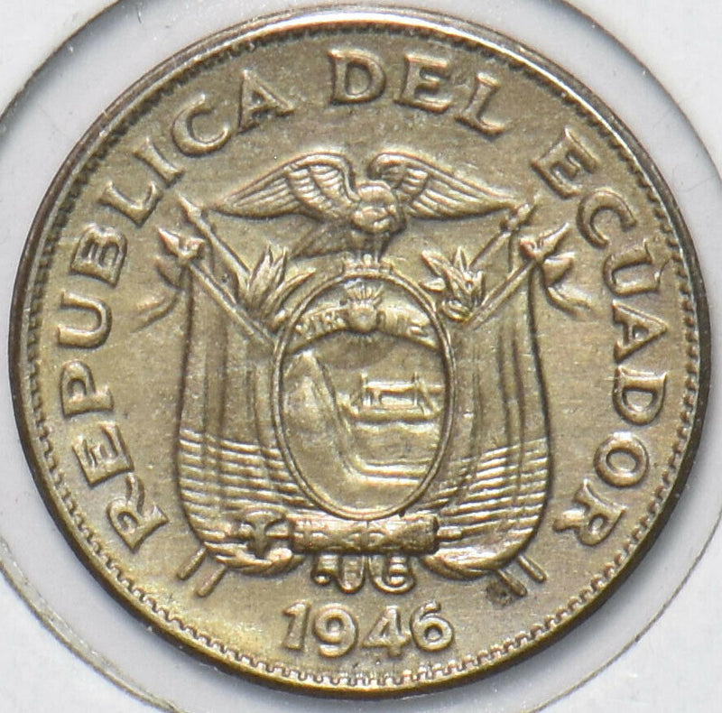 Ecuador 1946 5 Centavos 195197 combine shipping