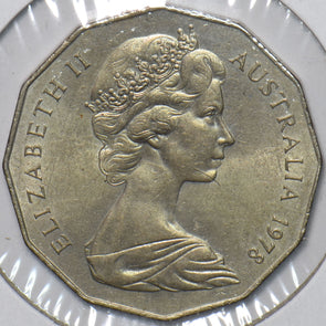 Australia 1978 50 Cents Kangaroo animal Emu 195204 combine shipping