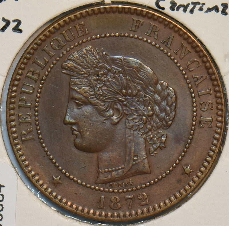 France 1872 10 Centimes 296884 combine shipping