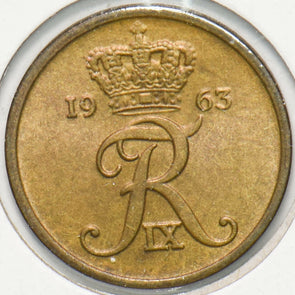 Denmark 1963 2 Ore 293220 combine shipping