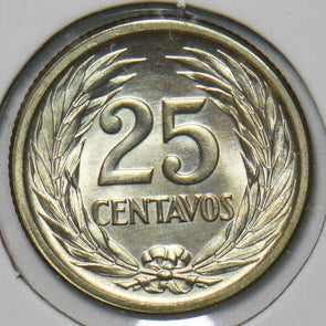 El Salvador 1953 25 Centavos 296989 combine shipping