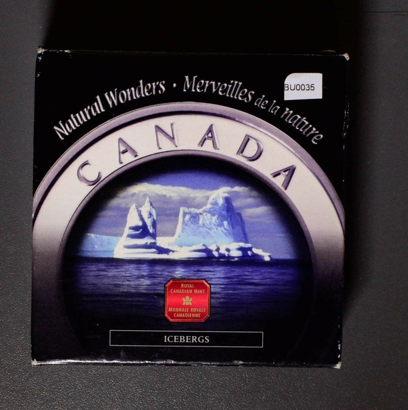 Canada 2004 20 Dollar 2004 Canada Natural Wonders -Iceberg - Hologram 99.99% S
