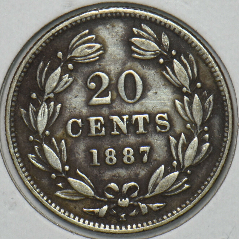 Nicaragua 1887 20 Centavos 297249 combine shipping