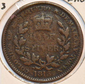 Demerary & Essequibo 1813 1/2 Stiver 195905 combine shipping