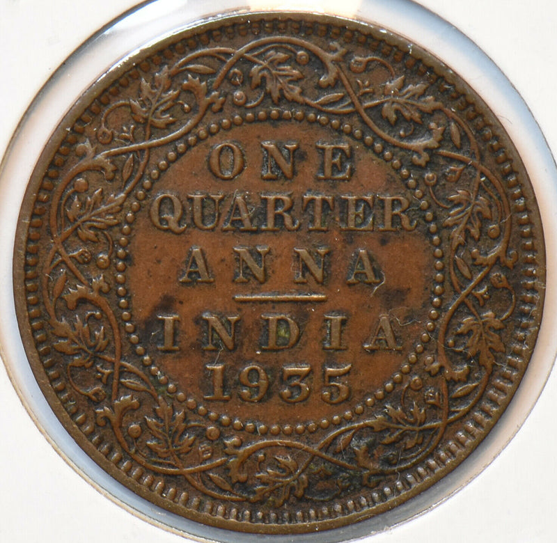 British India 1935 1/4 Anna 192970 combine shipping