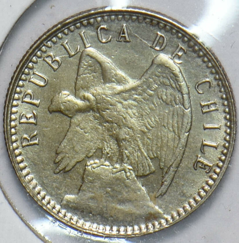 Chile 1910 5 Centavos Vulture animal 293300 combine shipping