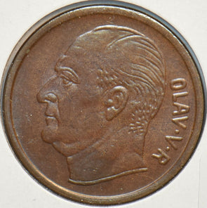 Norway 1963 5 Ore Moose animal 195243 combine shipping