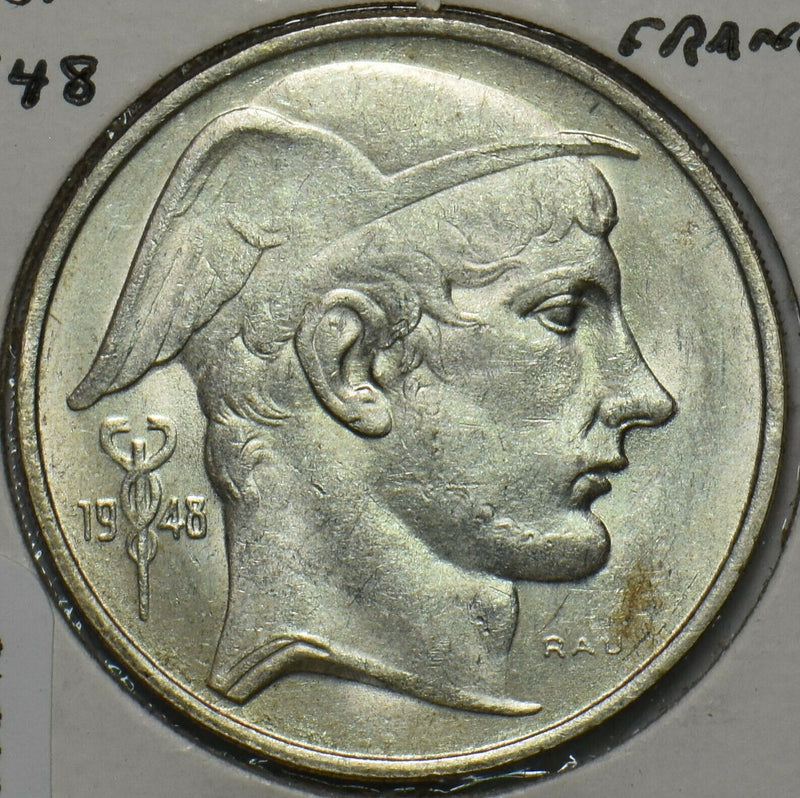 Belgium 1948 50 Francs Lion animal 296840 combine shipping