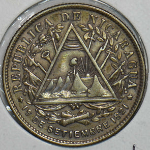 Nicaragua 1887 H 20 Centavos 491040 combine shipping