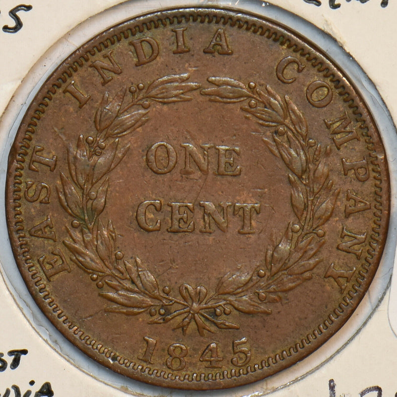 British India 1845 Cent East India Co. 491254 combine shipping