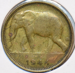 Belgian Congo 1944 Franc Elephant animal 296488 combine shipping