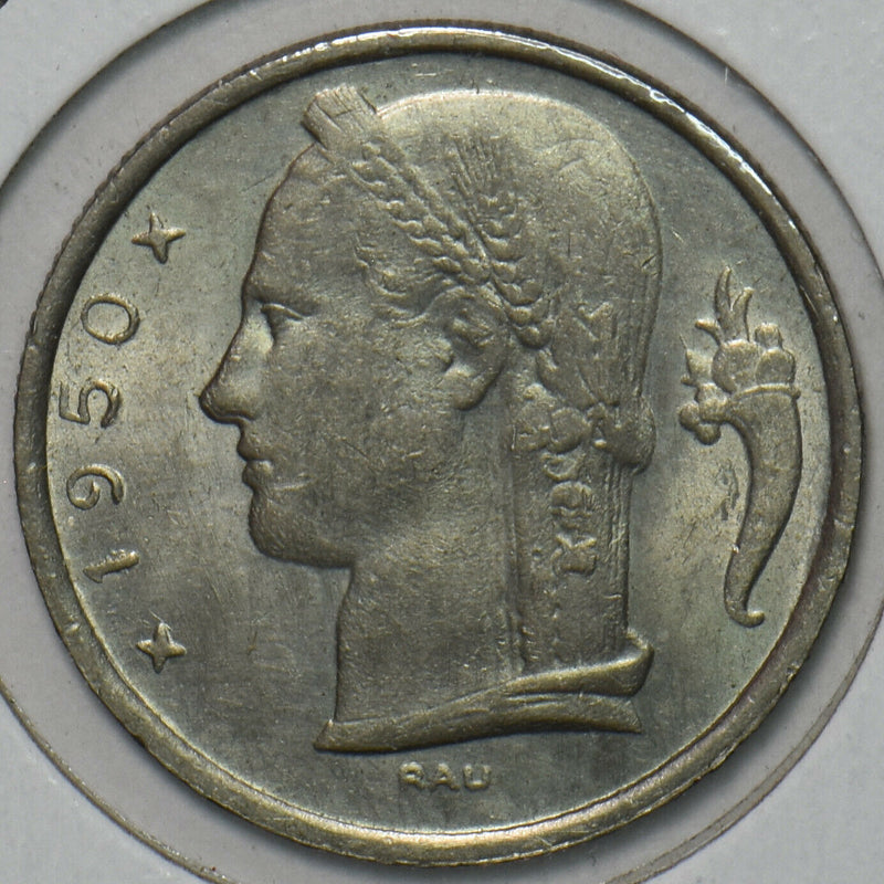 Belgium 1950 5 Francs 195864 combine shipping