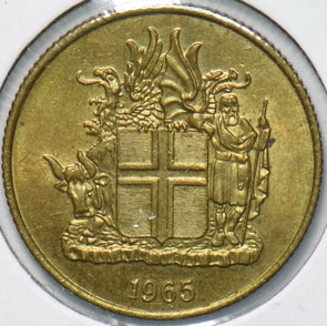 Iceland 1965 Krona Dragon animal Bull 192323 combine shipping