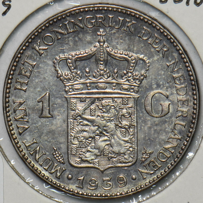 Netherlands 1939 Gulden Lion animal 491150 combine shipping